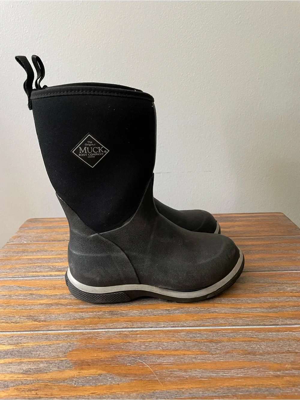 Muck Element Kids Boots - size 12, black